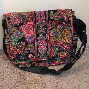 Vera Bradley messenger bag.